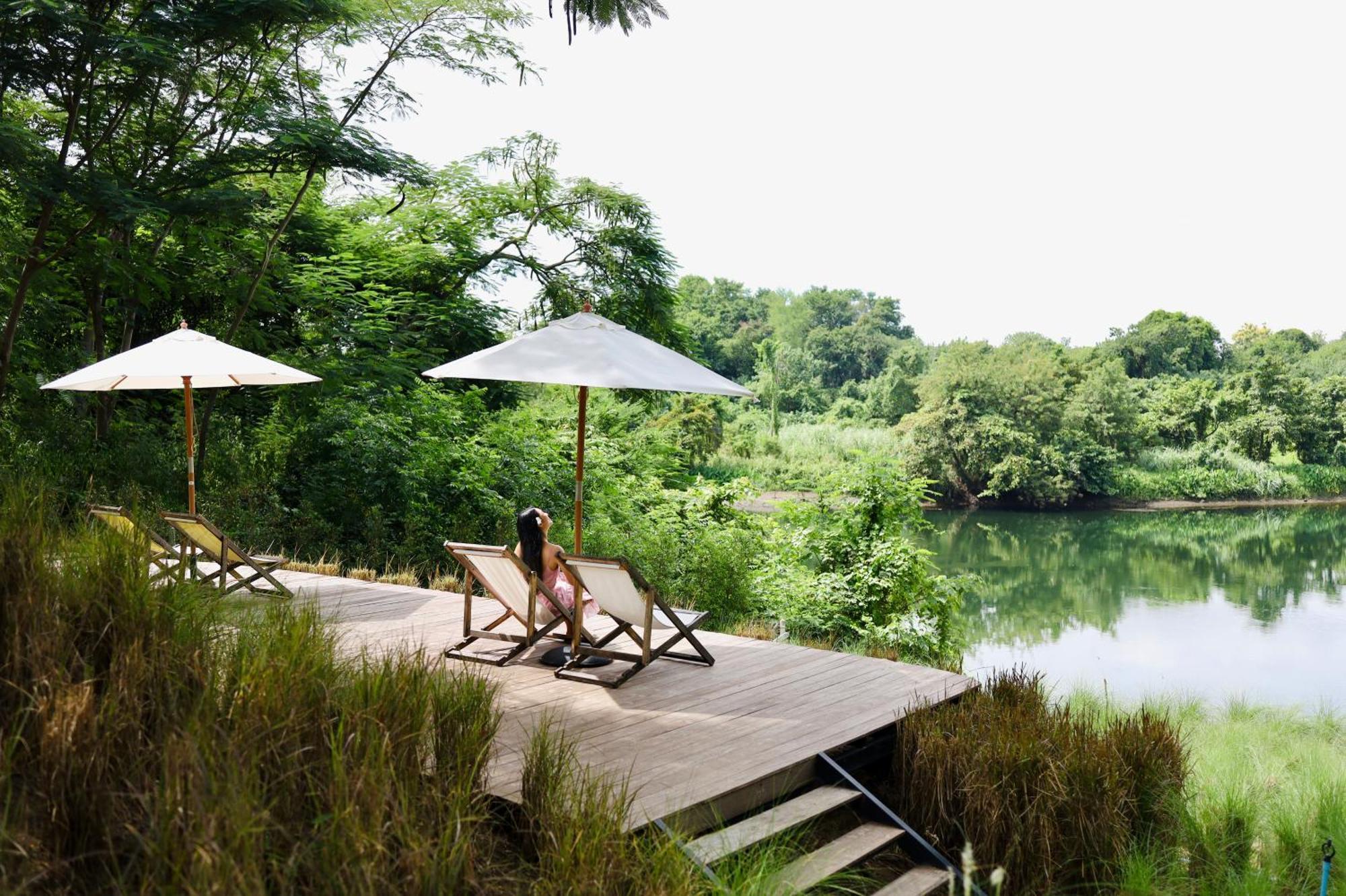 Rakmak Kan Resort & Cafe Kanchanaburi City Exterior photo